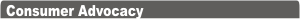 Consumer Advocacy